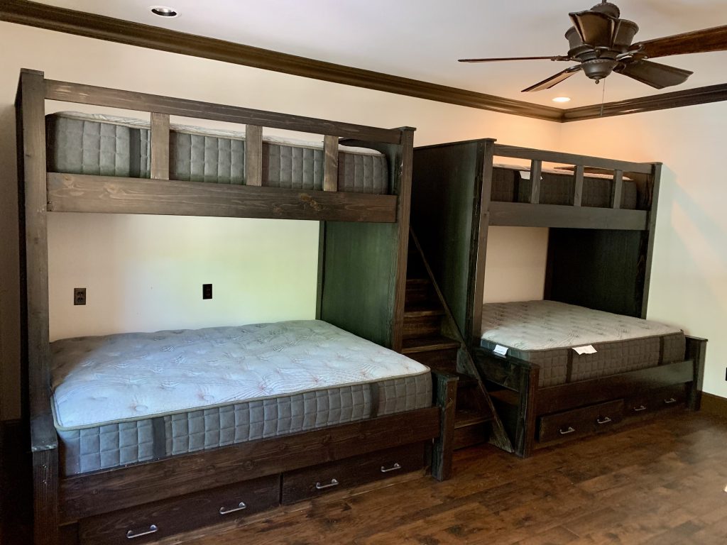 Lake House Custom Single Or Quad Bunk Bed | Park City Bunk Beds