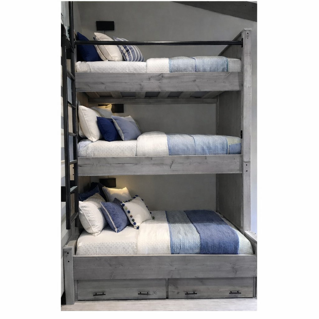 Santa Rosa Beach Triple Stack Bunk Bed