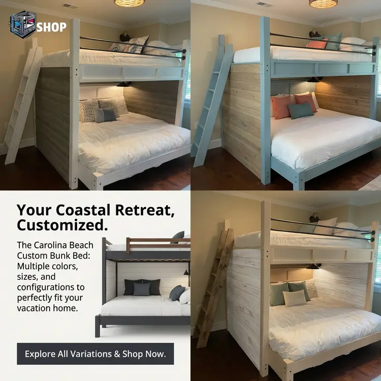 Thumbnail: Carolina Beach House Bunk Bed