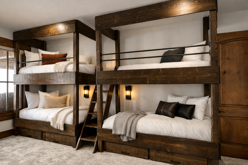 Thumbnail: Custom Bunk Beds in Steamboat Springs – Built for Strength, Style & Comfort