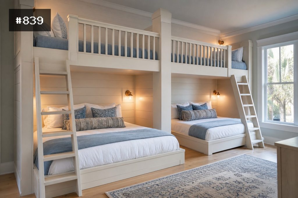 Built-In Mountain Bunk Wall