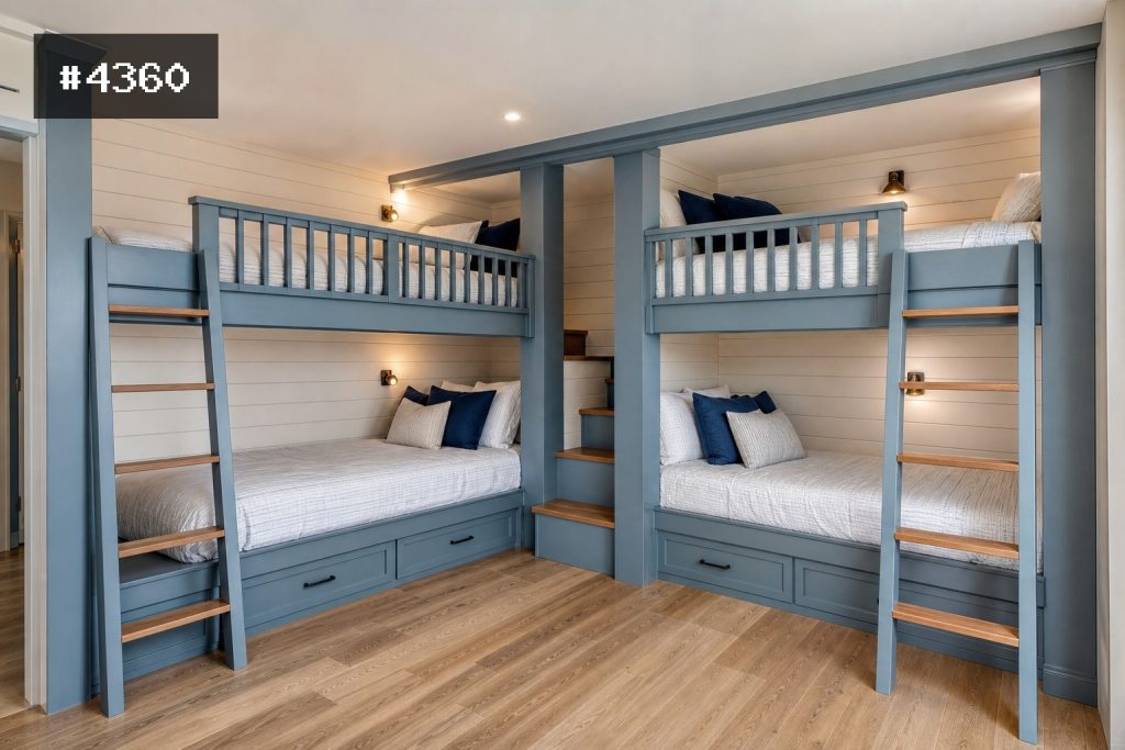 Four-Bed Quad Bunk #4360