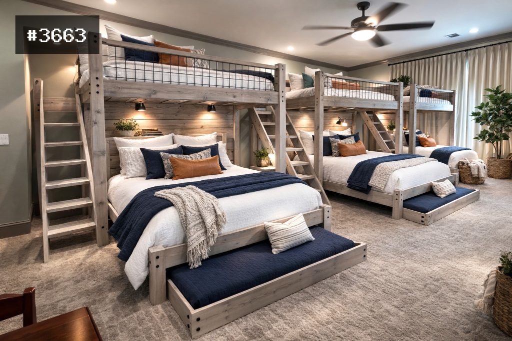 Florida Ranch House Single Or Quad Bunk Bed