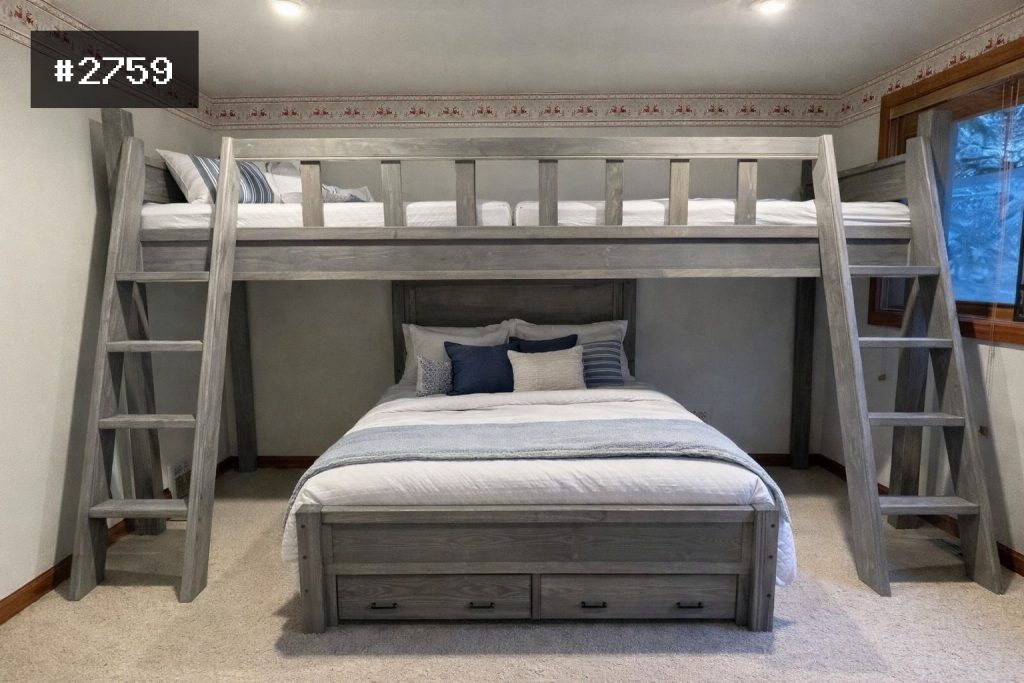 Thumbnail: Miramar Beach Triple Bunk Beds